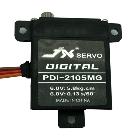 JX Servocomando alare digitale PDI-2105MG 5,8 kg/cm 0,13 s/60gradi (6V)